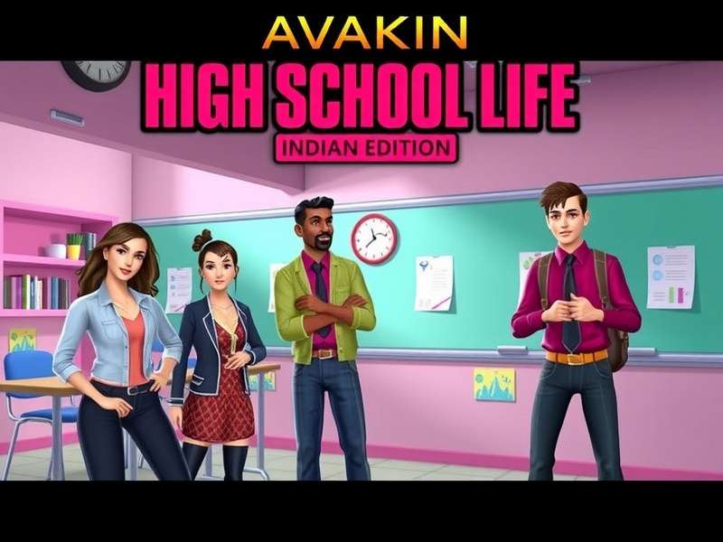 Avakin High School Life with Indian cultural elements Avakin High School Life Indian Edition